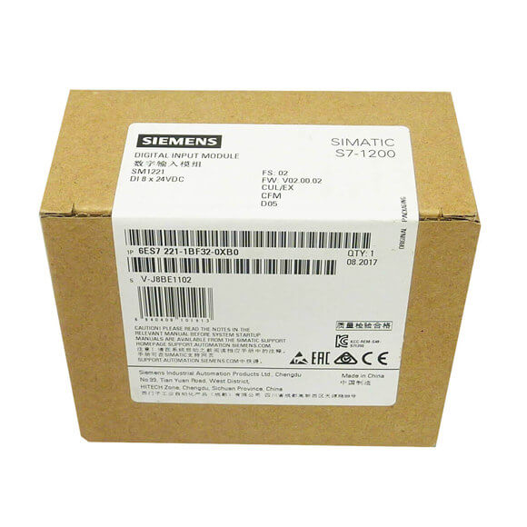 Siemens S7-1200 PLCs I/O modules 6ES7221-1BF32-0XB0 6ES7221-1BH32-0XB0