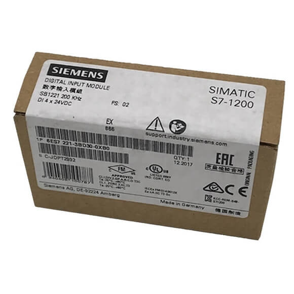Siemens S7-1200 PLCs I/O modules 6ES7221-3AD30-0XB0 6ES7221-3BD30-0XB0