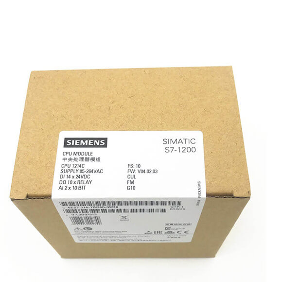 Siemens S7-1200 PLCs CPU 1214C 6ES7214-1BG40-0XB0 6ES7214-1AG40-0XB0