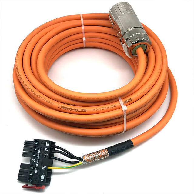 Power Cable Sz.1.5 4G2.5 C Servo Power Cable 6FX5002-5CS36 For Siemens