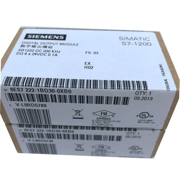 Siemens S7-1200 PLCs SB1222 I/O modules 6ES7222-1AD30-0XB0 6ES7222-1BD30-0XB0