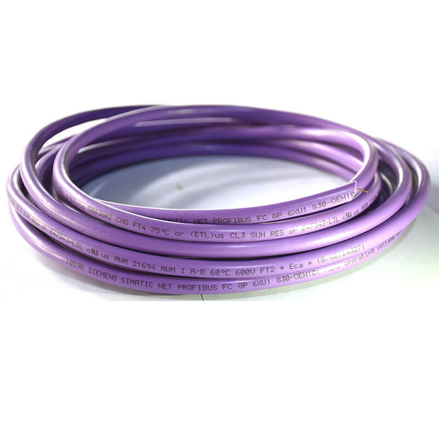 Bus cable DP communication Wire purple 2 core shielding 6xv1830-0eh10 for Siemens
