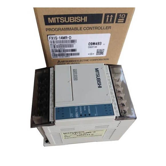 Mitsubishi PLC Module FX1S-14MR-D/FX1S-14MT-D
