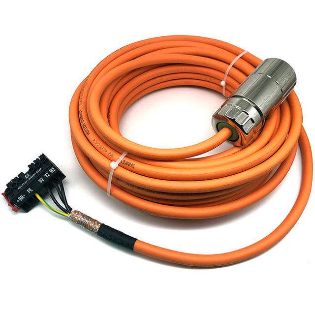 Power Cable Sz.1.5 4G1.5 C Servo Power Cable 6FX5002-5CS26 For Siemens