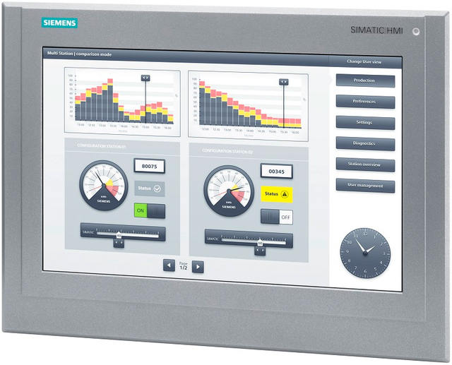 15 inch Siemens SIMATIC HMI TP1500 Comfort Outdoor Panel 6AV2124-0QC13-0AX0