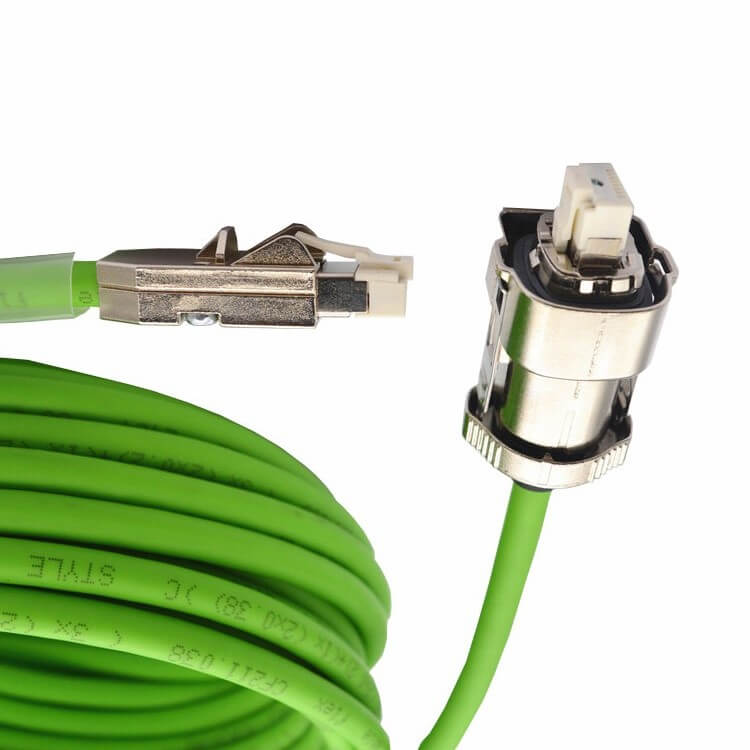 Power Cable 4x2.5 Sz.1 SC Servo Power Cable 6FX5002-5CG12 For Siemens