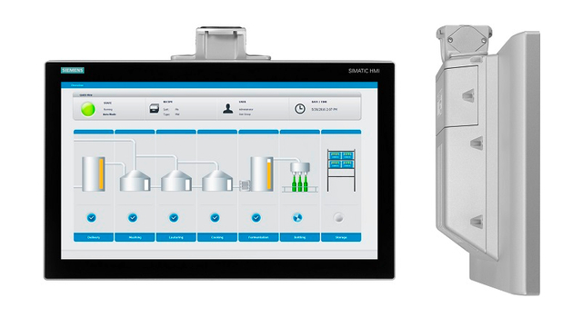 22 inch Siemens SIMATIC HMI TP2200 Comfort Pro Panel 6AV2124-0XC24-0AX0