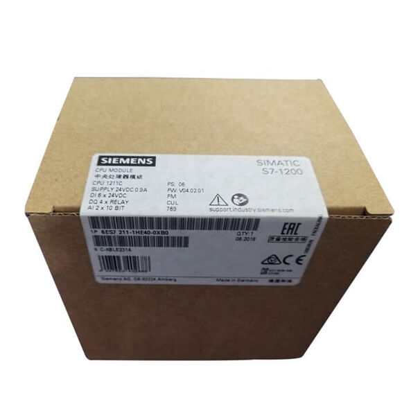 Siemens S7-1200 PLCs CPU 1211C 6ES7211-1HE40-0XB0