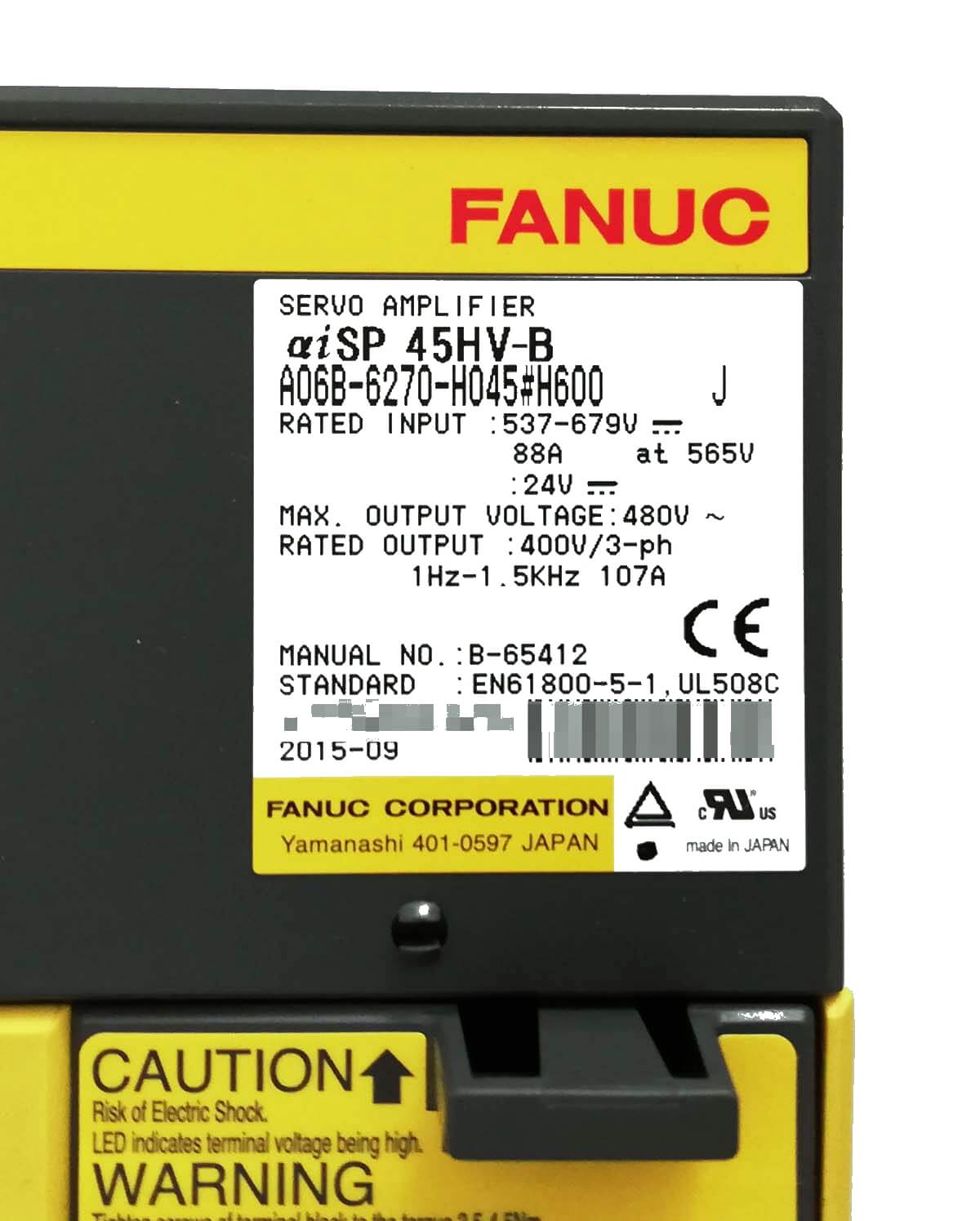 FANUC servoförstärkarmodul A06B-6270-H045#H600