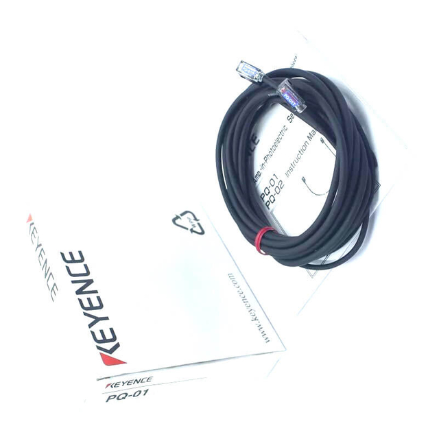 Keyence fotoelektrisk sensor PQ-01 PQ-02
