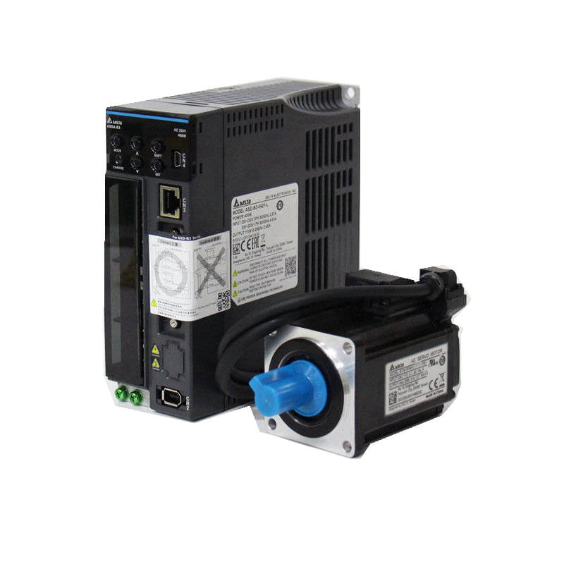 Delta Asda-B3 ​​Servo Drive & Motor Set 400W ASD-B3-0421-L+ECM-B3M-20604RS1