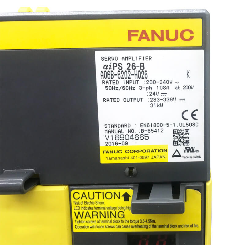 Fanuc orsóerősítő meghajtó modul A06B-6202-H026