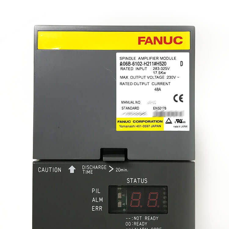 FANUC servoförstärkarmodul A06B-6102-H211#H520 A06B-6102-H215#H520