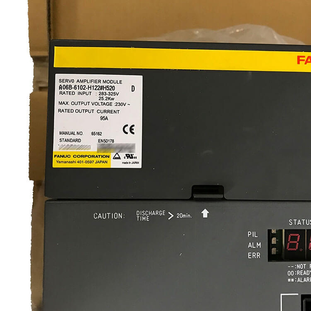 FANUC servoförstärkarmodul A06B-6102-H226#H520 A06B-6102-H230#H520