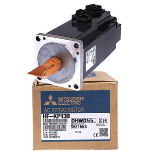 Mitsubishi MELSERVO-J3 Servomotor With Break 400W HF-KP43B