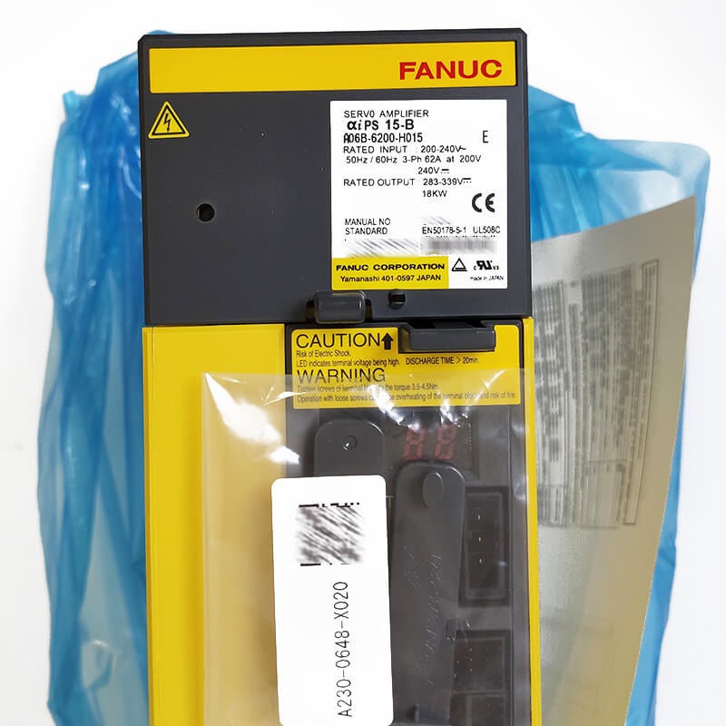 Fanuc servoförstärkardrivmodul A06B-6200-H015 A06B-6200-H002#H600
