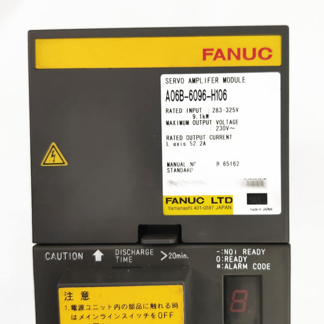 Modul Penguat Servo Fanuc A06B-6096-H106 A06B-6096-H107 A06B-6096-H207