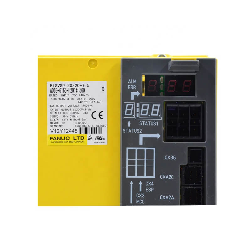 FANUC SERVO FÖRSTÄRKARE Modul A06B-6165-H201#H560