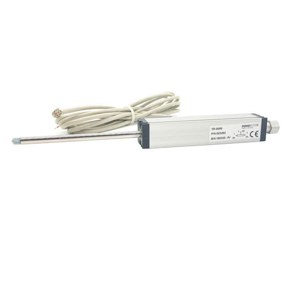 Transducer sefyllfa Novotechnik Potentiometric TR-0025 gyda Return Spring