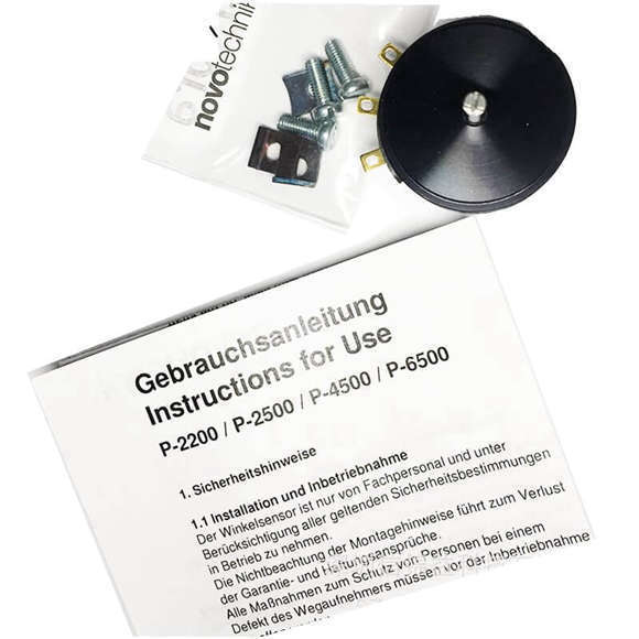 חיישן סיבובי פוטנציומטרי של Novotechnik SP2500 SP2800