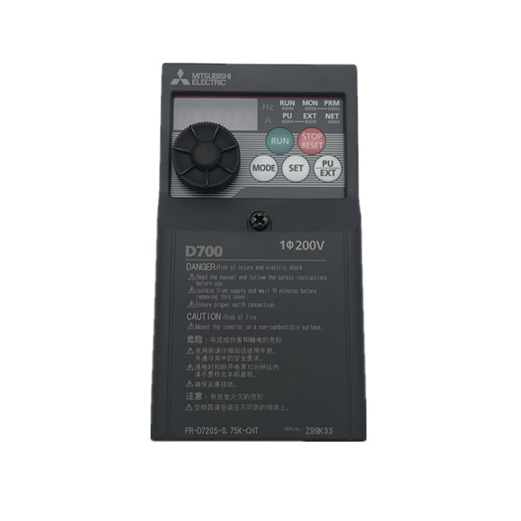Mitsubishi vfds inverter fr-d720s 0.4kw to 2.2kw