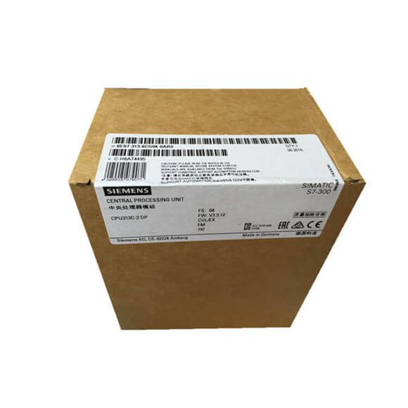 Siemens PLCs SIMATIC S7-300 CPU 313C-2 DP Compact CPU 6ES7313-6CG04-0AB0