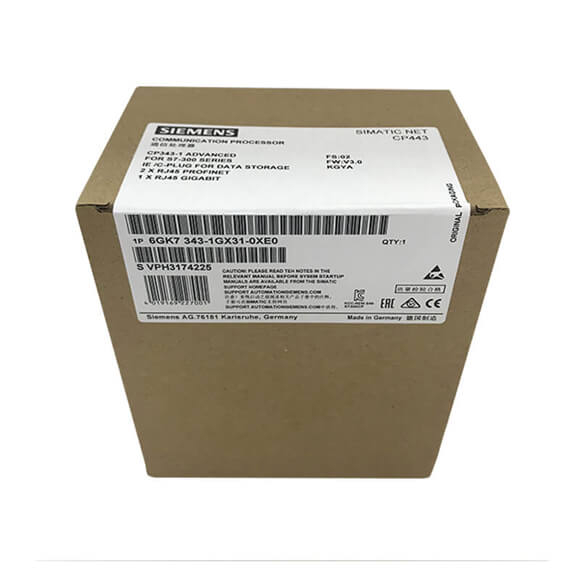 Siemens PLCs Communications processor CP 343-1 6GK7343-1GX31-0XE0