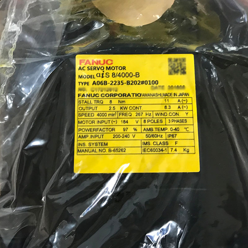 Fanuc AC Servo Motor A06B-0235-B200 A06B-0235-B201 A06B-0235-B202