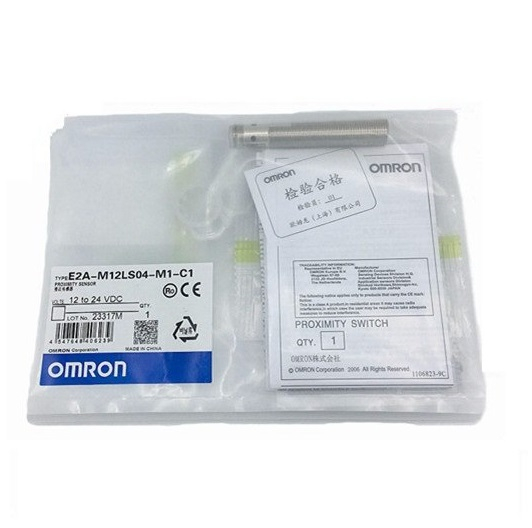 Sensori di prossimità Omron E2A-M12KS04-WP-B1/-B2/-C1 E2A-M12LS04-WP-B1/-B2/-C2
