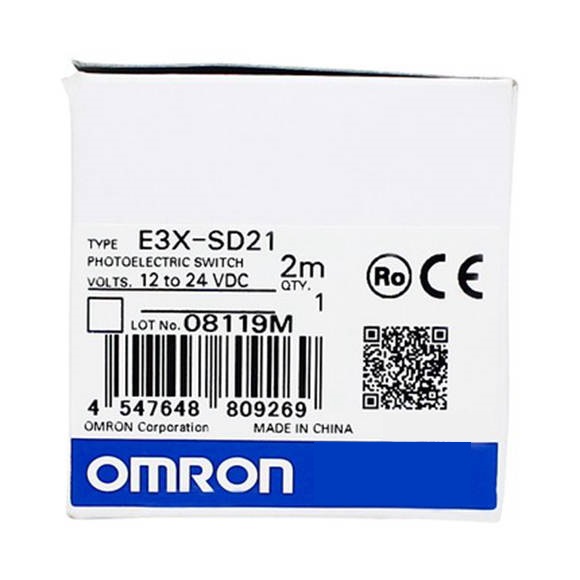 اومرون فائبر یمپلیفائر یونٹ E3X-SD/-NA سینسر