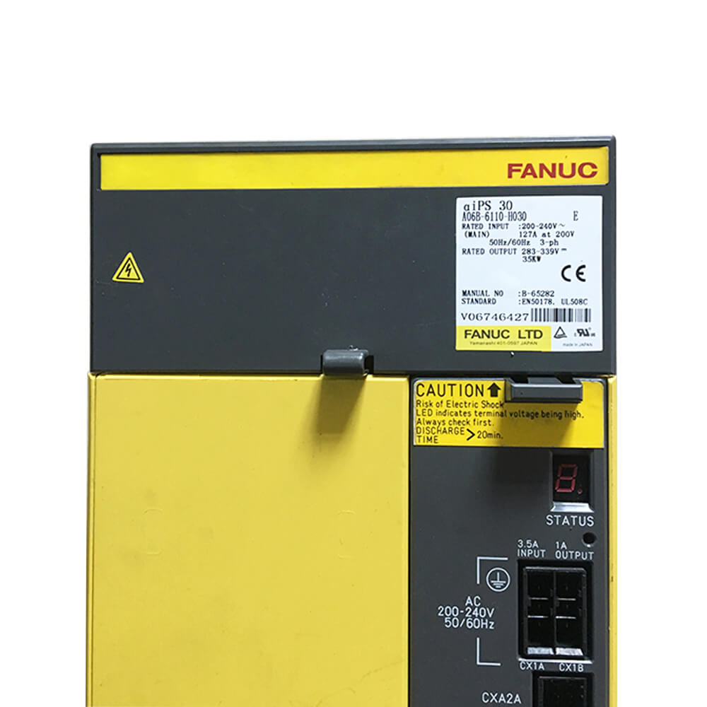 Fanuc strömförsörjningsmodul Enhet A06B-6110-H030 A06B-6110-H037