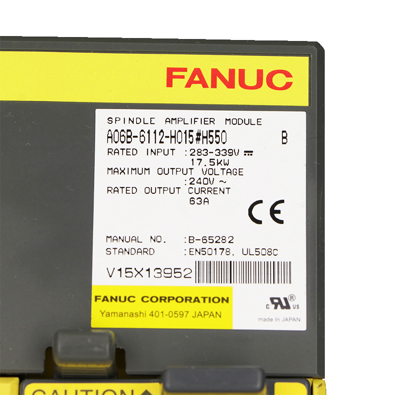 Fanuc Spindelförstärkardrivmodul A06B-6112-H015#H550