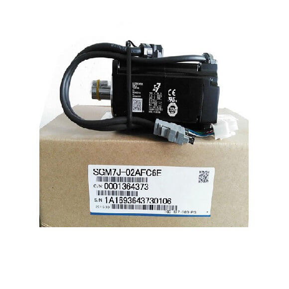 Yaskawa Servo Motors 200W dengan Break SGM7J-02AFC6E Sigma-7