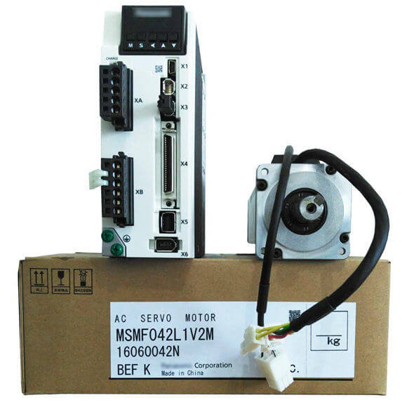 Panasonic Servo Motor MINAS A6 400w Break MSMF042L1V2M