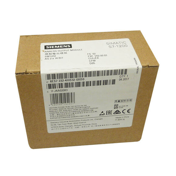 Siemens PLC-ji SM1232 I/O moduli 6ES7232-4HB32-0XB0 6ES7232-4HD32-0XB0