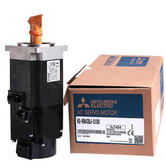 Mitsubishi MELSERVO-JE Servomotor With Break 400W HG-KN43BJ-S100