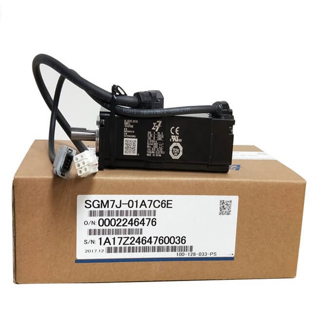 Servomotors Yaskawa Sigma-7 100W SGM7J-01AFC6S
