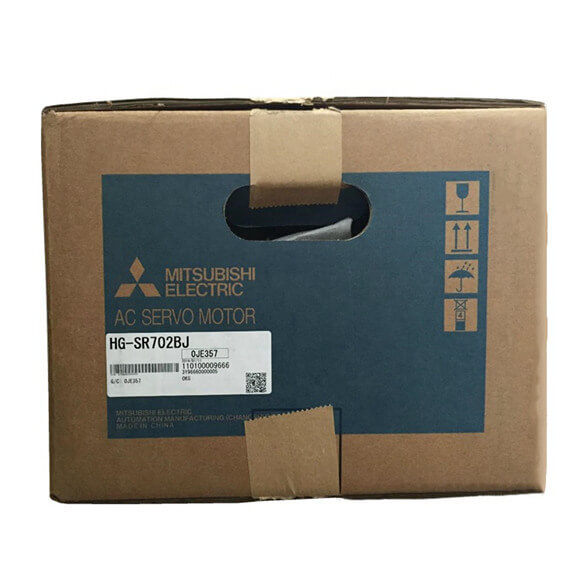 Mitsubishi MELSERVO-J4 Servomotor With Break 7.5kW HG-SR702BJ