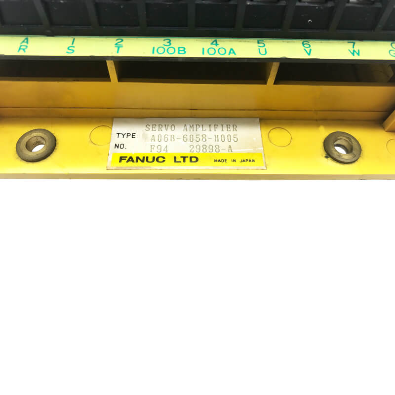 מודול FANUC SERVO AMPLIFIER A06B-6058-H004 A06B-6058-H005