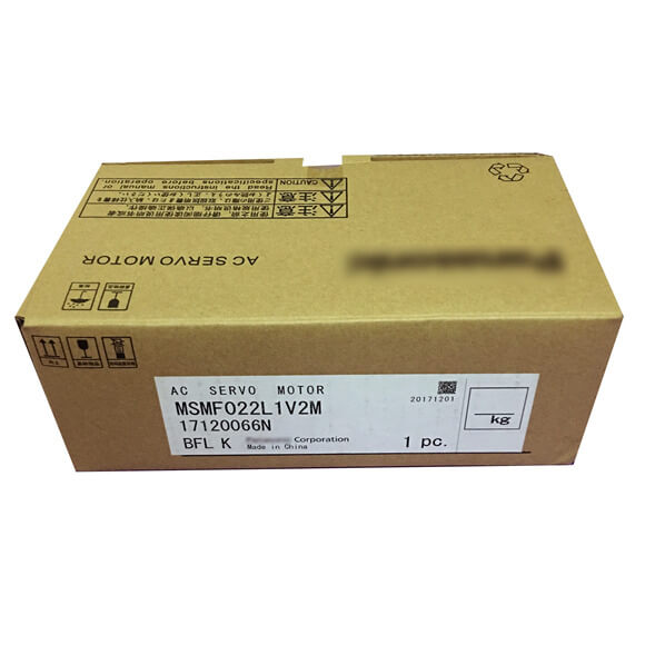 Panasonic servo motor MINAS A6 200w Break MSMF022L1V2M