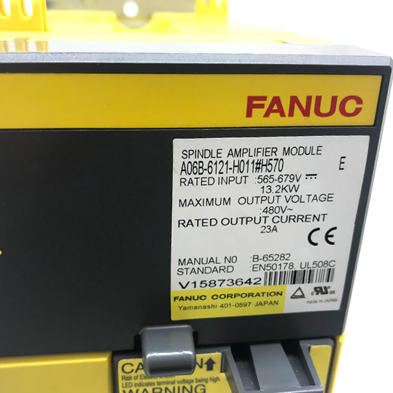 Fanuc Spindle Amplifier Drive Module A06B-6121-H011#H570