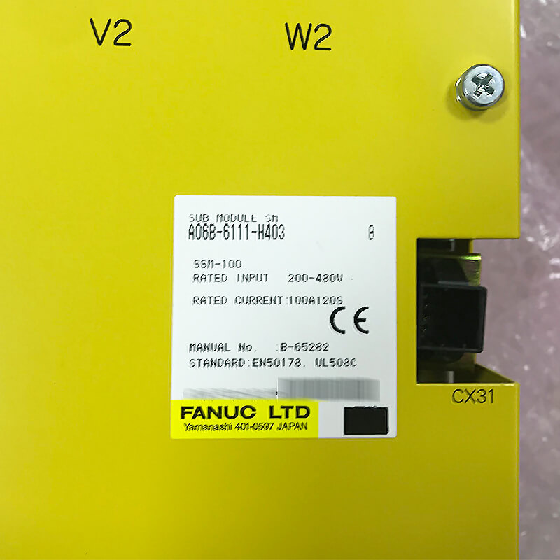 Mòdul d'accionament de l'amplificador del cargol Fanuc A06B-6111-H403