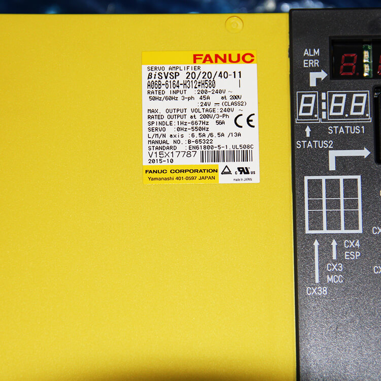 FANUC Servo Amplifier Module A06B-6164-H312#H580