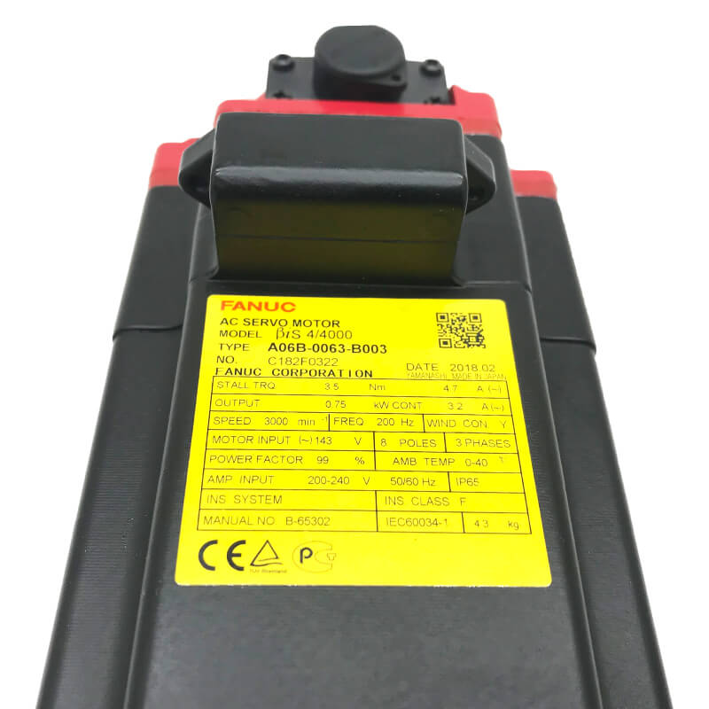 Fanuc AC Servo Motor A06B-0063-B303 A06B-0063-B403 A06B-0063-B503