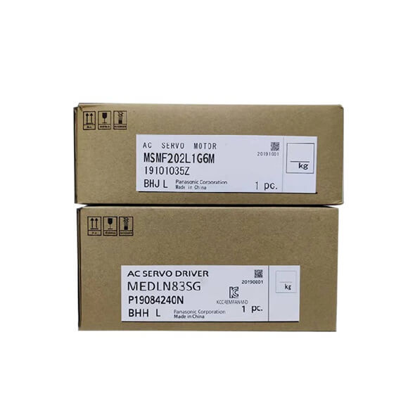 Panasonic Servo Motor MINAS A6 2kW Break MHMF202L1H6M