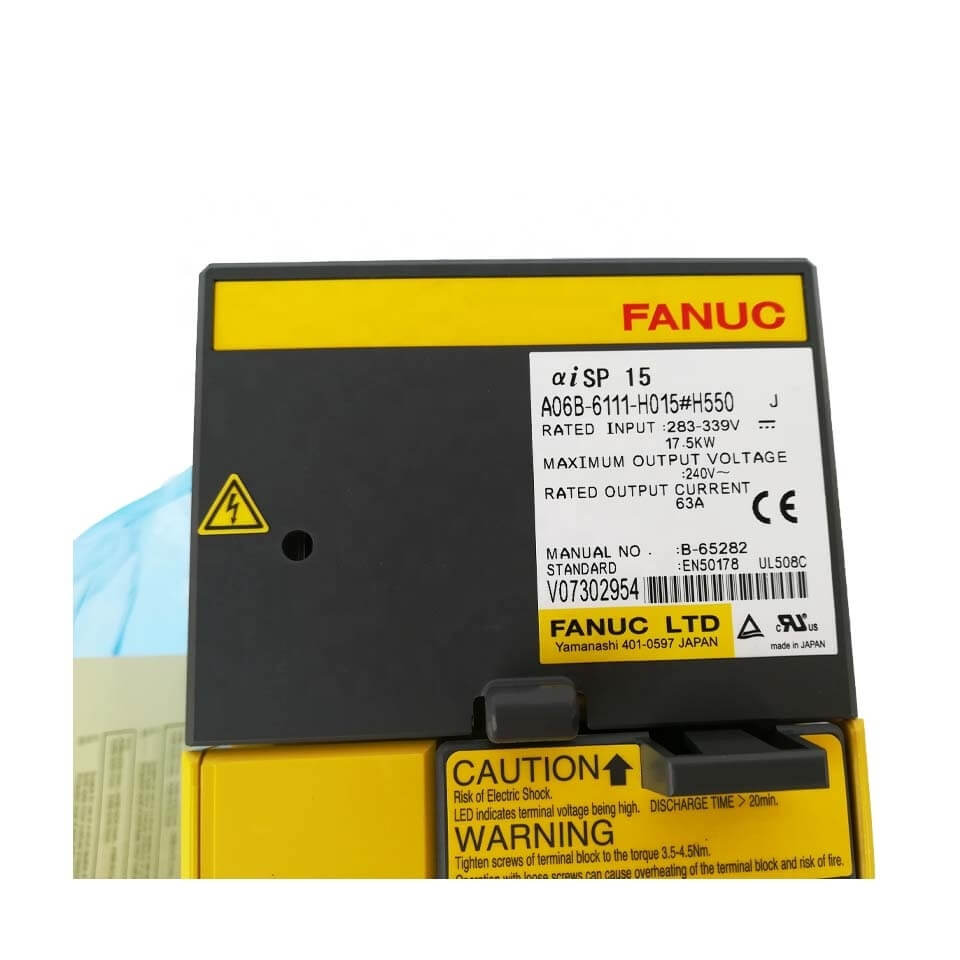 Fanuc Servo Amplifier Module A06B-6111-H037#H550 A06B-6111-H015#H550