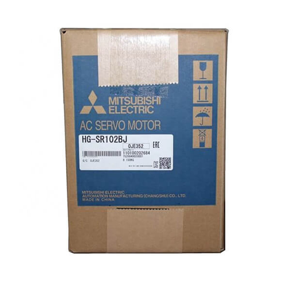 Mitsubishi MELSERVO-J4 Servomotor With Break 1kW HG-SR102BJ