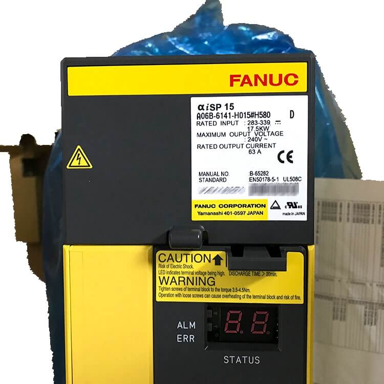 FANUC servoförstärkare A06B-6141-H006#H550 A06b-6141-H015#H580