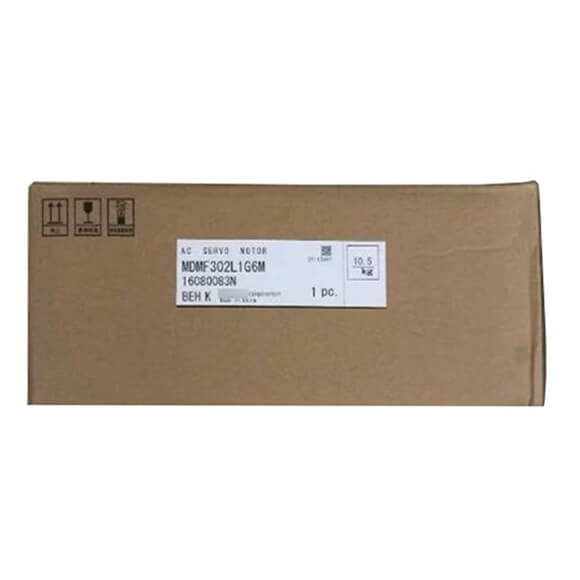 Panasonic Servomotor MINAS A6 3KW Break MSMF302L1H6M