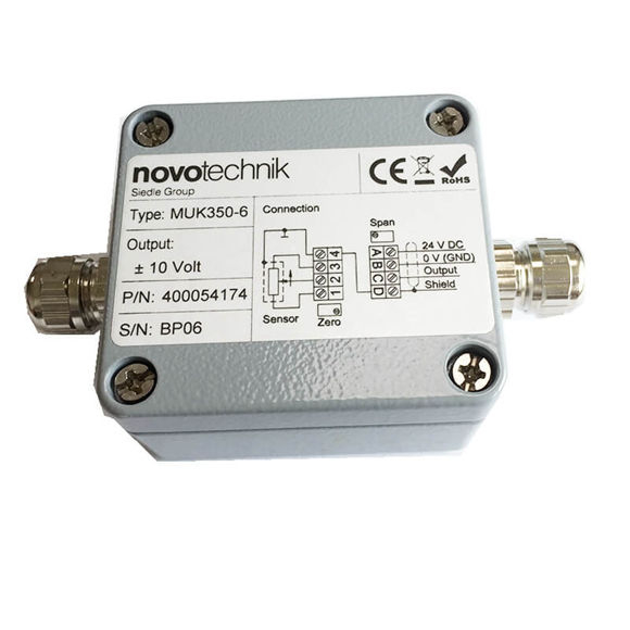 Novotechnik Signal Conditioners MUK 350 for potentiometric sensors